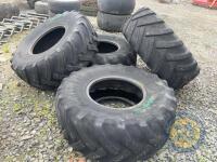 Set of Matbro tyres 425/75/R20 - 3