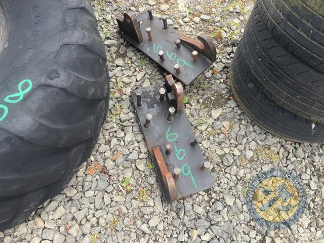 Set of Euro brackets for sheargrab