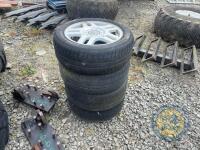 4x 16" alloy VW wheels