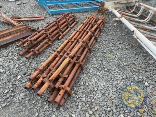 12x 3m scaffolding uprights