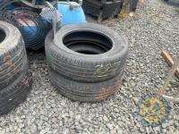 2x 225/65/R17 tyres