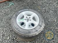 2x 195/65 R15 rims & tyres - 2
