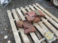 4x International tractor weights