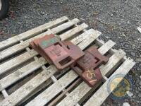 4x International tractor weights - 2