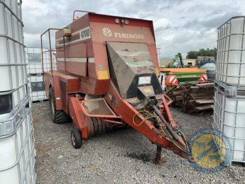 Fiat Agri Heston baler 8x3x3 with shaft & control box