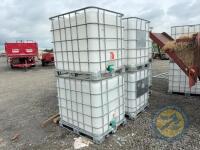 4x IBC cubes - 3