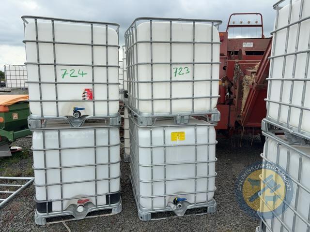 4x IBC cubes