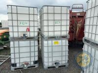 4x IBC cubes