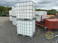 4x IBC cubes