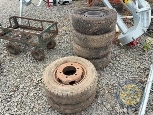 6 wheels & rims