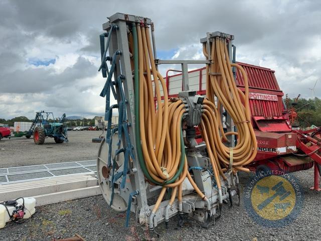 12m single macerator & flow meter 800m bobbin