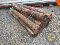 10x 8ft telegraph strainers - 2