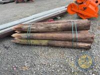 10x 8ft telegraph strainers - 3