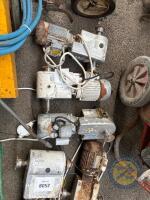 2x 2KW electric motor & gearbox