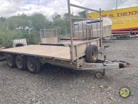 14ftx6'6" Nugent builders trailer brakes working - 2