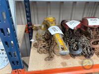 1 tonne hand operated chain block hoist