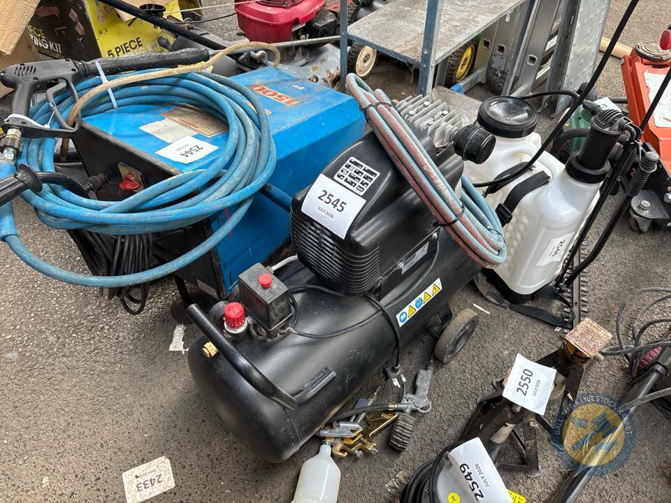 50 liter sip compressor & hose & fittings
