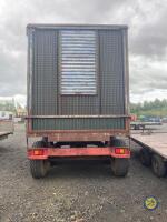 Woodchip/ silage trailer tandem axle 14x7 - 3