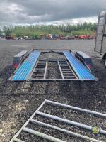 Car transported tandem axle with ramps , 4 good tyres - 6