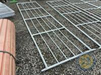 15' field gate damaged - 2