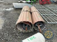2 7ft Roller Doors with electric motors - 2