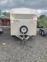 14ft Stock trailer with dividing gate, lights all working. Double decks - 6