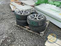 4 15" Alloy rims for Citroen