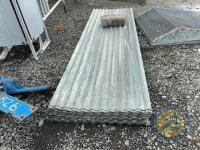 30 sheets of heavy corrugated tin 10ft - 2