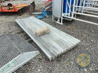 30 sheets of heavy corrugated tin 10ft - 3