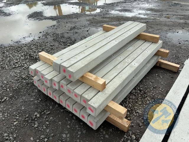 67 inch concrete posts x23
