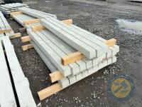 67 inch concrete posts x23 - 2