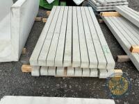 88 inch concrete posts x 20 - 2