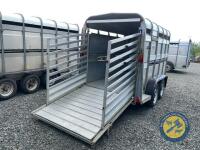 Ifor williams 10x5 sheep trailer with decks. Lights & brakes work - 3