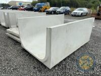1500w x 1000h x 2400 long slurry channel