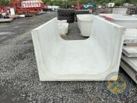 1500w x 1000h x 2400 long slurry channel - 3