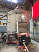 Oil fired 12 tonne opico grain dryer. Digital controls, automatic cut off (Collection from Vendor, Bushmills) - 2
