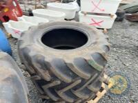 650/65 R38 & 540/65 R28 Bridgestone tyres 50-55% - 3