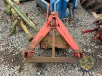 Tractor mounted winch