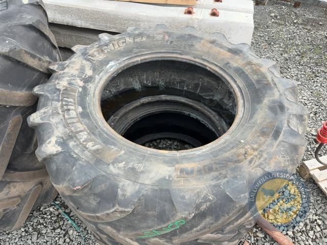 2 480/70 R28 Michelin tyres
