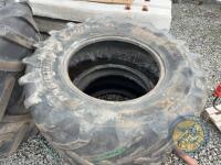 2 480/70 R28 Michelin tyres