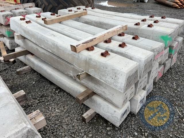 9 railway sleepers