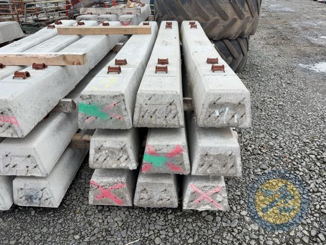 9 railway sleepers