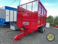 Redrock 14.5 ton silage trailer - new brakes, good rams, LED lights, fully refurbished