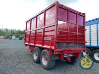 Redrock 14.5 ton silage trailer - new brakes, good rams, LED lights, fully refurbished - 3