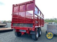 Redrock 14.5 ton silage trailer - new brakes, good rams, LED lights, fully refurbished - 4