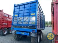 Donnelly 12ton 16ft silage trailer - lights and brakes working - 3