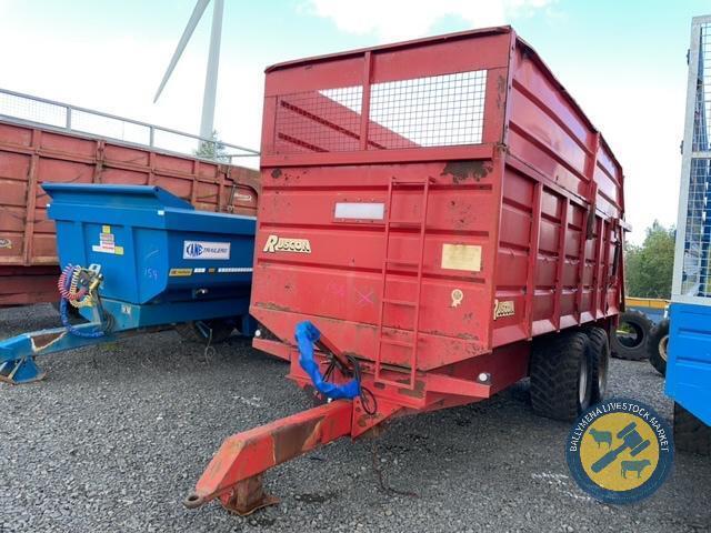 Ruscon 16ton silage trailer - brakes & lights working