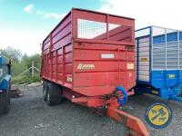 Ruscon 16ton silage trailer - brakes & lights working - 2