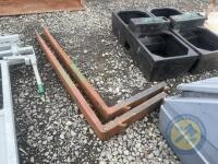 Heavy duty pallet toes