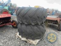 2 28.1 tyres on rims